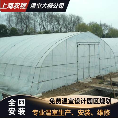 GP-型单塑料大棚种植大棚黑白膜上海温室大棚