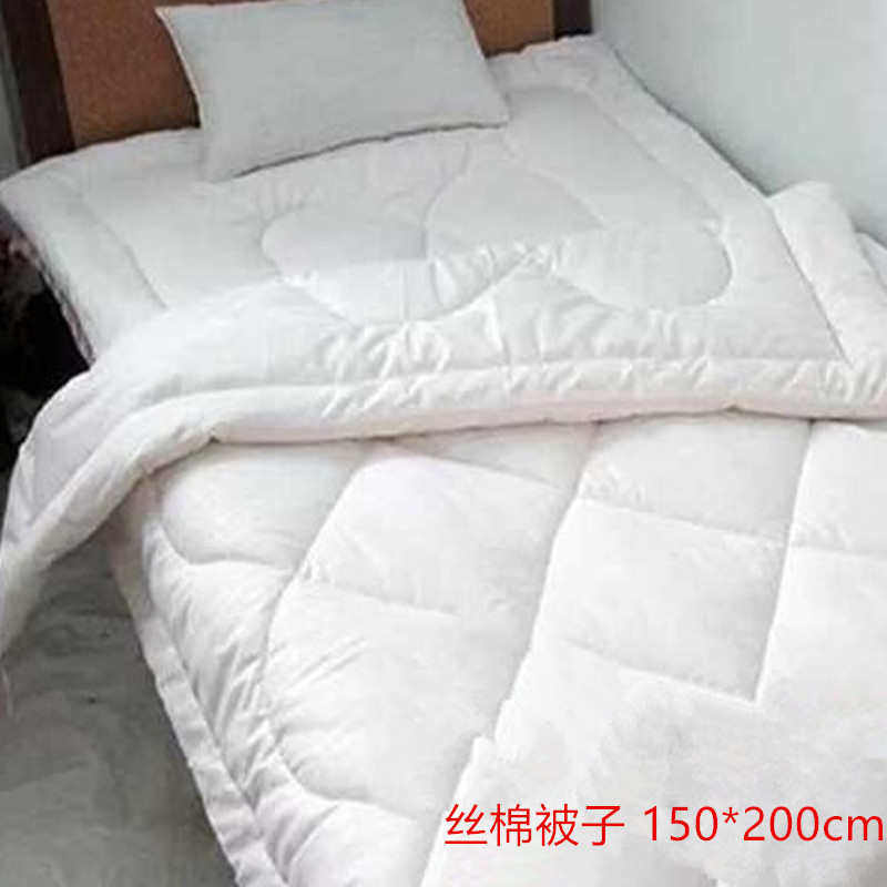 医院病房宾馆床上用品被子被芯褥子枕芯枕头丝棉纯棉花被夏凉被