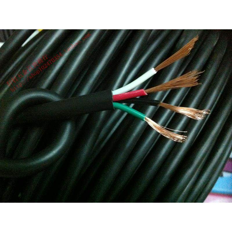 出口电线电缆 4芯0.75平方出口电线四芯控制线 4线信号线超软,农用物资,苗木固定器/支撑器,淘宝优惠券,粉丝福利购,淘宝优惠卷