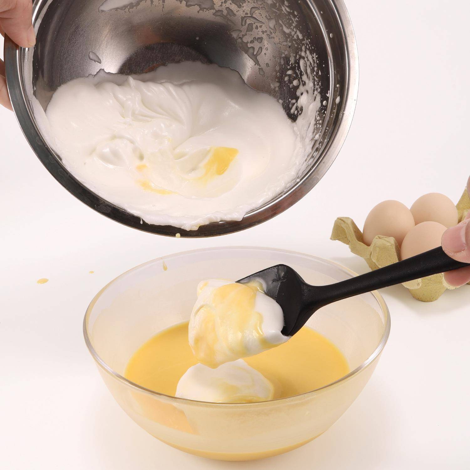 烘焙工具一体式硅胶刮铲蛋糕奶油铲刀小号硅胶T铲 牛油抹刀刮铲