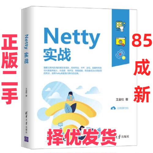 【正版二手】 Netty实战 王金柱 清华大学出版社 9787302563402