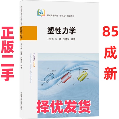 【正版二手】 塑性力学 王宏伟,祝捷,刘德军 编 中国矿业大学出版社 9787564651749