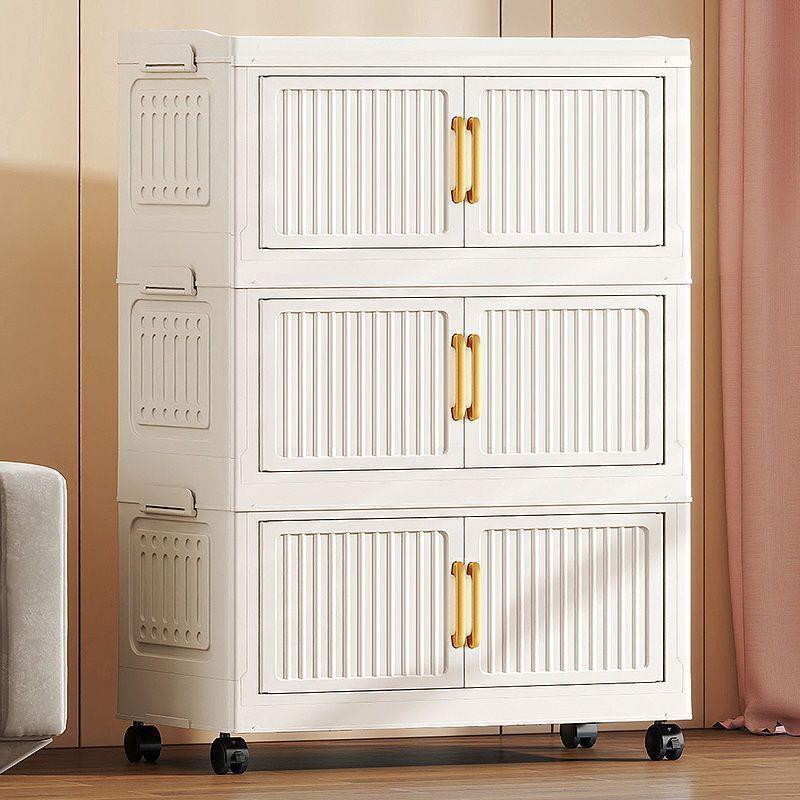 收纳箱家用收纳衣整理箱塑具书本料宿舍储物盒周转箱玩子服多层柜