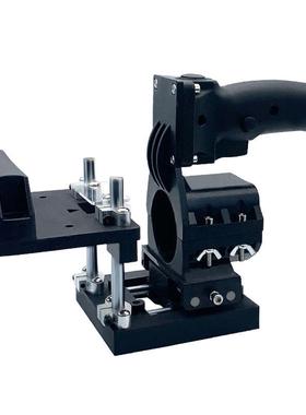 新款轻便隐形二合一小型手提开槽机器架模具修边机铣刀木工工具