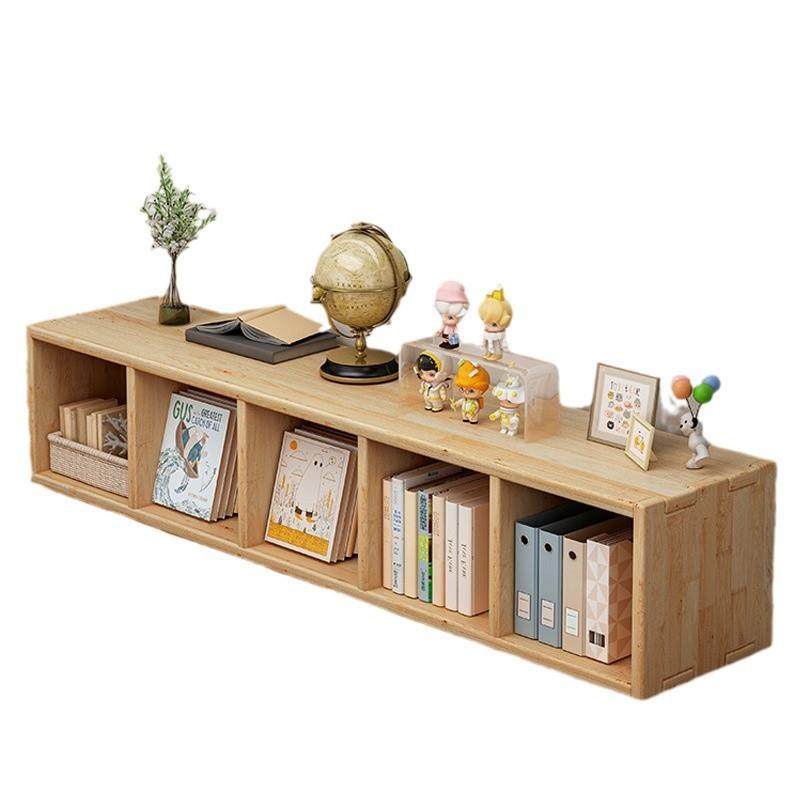 全实木飘窗柜收纳柜阳台书架置物靠墙单层长条储物柜子矮落地书柜,住宅家具,书架,淘宝优惠券,粉丝福利购,淘宝优惠卷