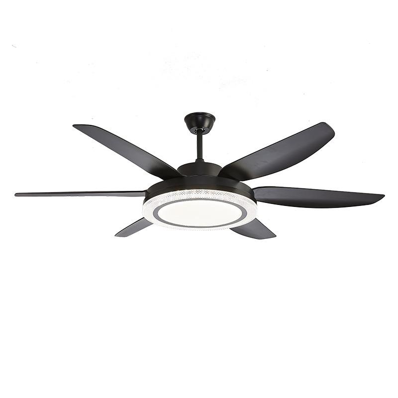 扇灯客厅餐风厅静音吊扇灯5扇2寸大风力110v频变电风一体吊灯