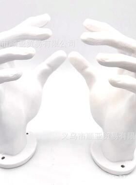 现货简约现代个性家居装饰工艺品树脂摆件创意双手手指摆置物架