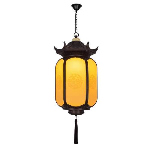 新中式户外吊灯室外防水庭院花园凉亭屋檐灯笼别墅阳台古建筑挂灯