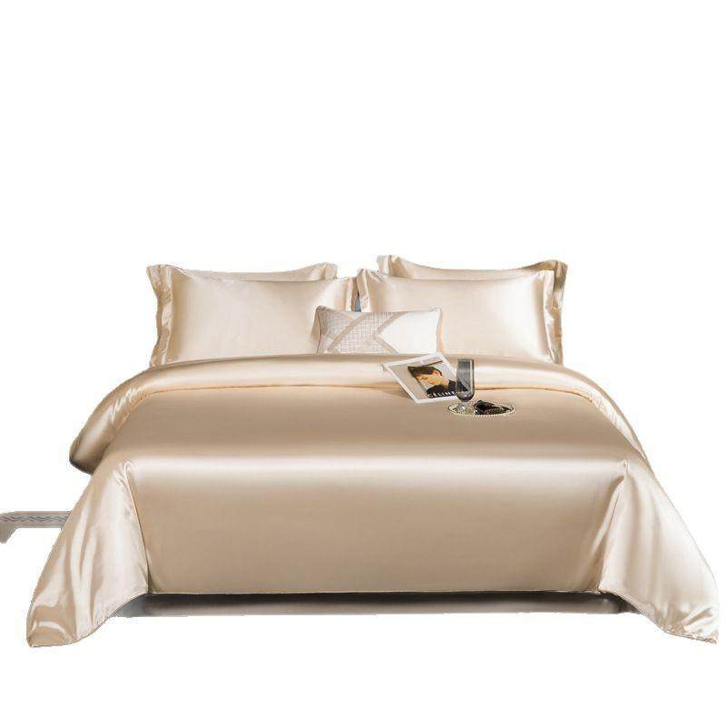 重磅0姆米真丝桑蚕丝四件套双面丝绸被套冰丝天丝春夏床品,床上用品,床品套件/四件套/多件套,淘宝优惠券,粉丝福利购,淘宝优惠卷