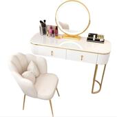 轻奢梳妆台卧室简约现代化妆桌网红ins风化妆台烤漆小户型简易02