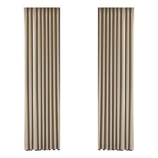 绍兴柯桥双面雪尼尔定制窗帘卧室客厅高级感遮光2025新款厂家直销