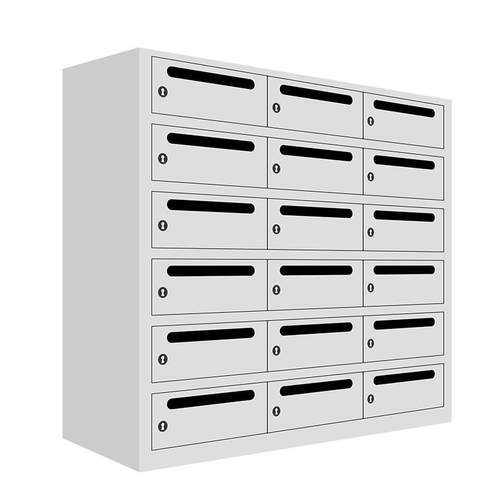 小区不锈钢信报箱信奶箱多种样式别墅信箱工期快量大优惠