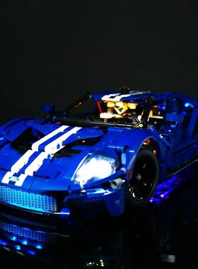 360021:12幅特GT机械跑车1466颗粒益智拼装积木跑车模型