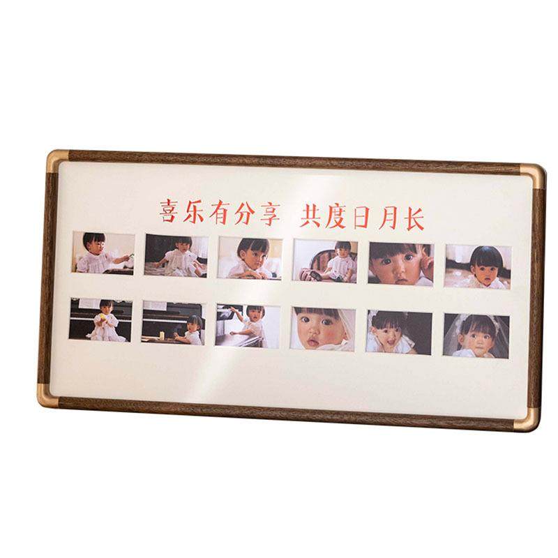 结婚周年留念相框摆台加卡纸实木相框挂墙儿童成长记录相框,家居饰品,DIY亲子装饰画,淘宝优惠券,粉丝福利购,淘宝优惠卷