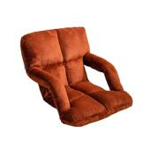 懒人沙发单人布艺扶手日式 榻榻米飘窗八格沙发迷你折叠坐垫休闲椅