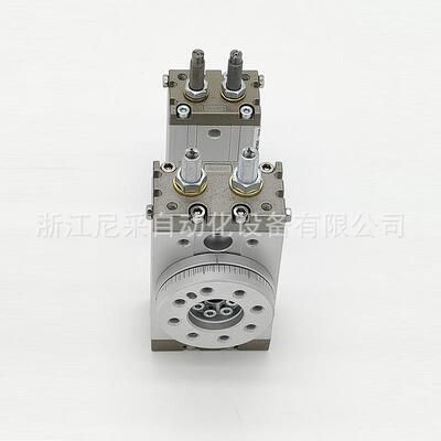 气动180°旋转摆台气缸气爪MSQB/MSQA/HRQ10-20-30A-50-100-200-R
