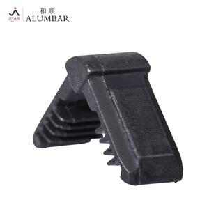 中空玻璃插角塑料插脚铝隔条连接转角配件L型角码中空铝条拐角