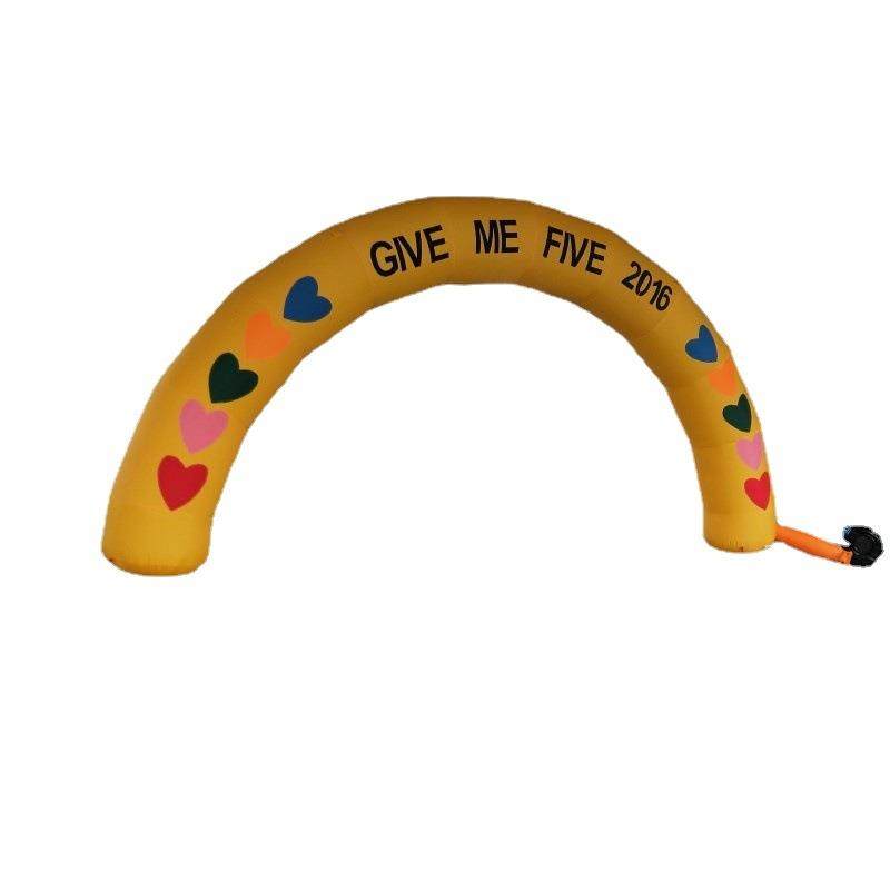 米5米10米方形充气拱门广告促销彩虹门开业婚庆典充气柱拱门