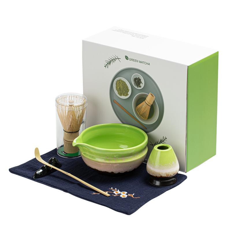 抹茶茶具4件套百本立茶筅立宋代点茶工具抹茶打茶器套装日式茶道