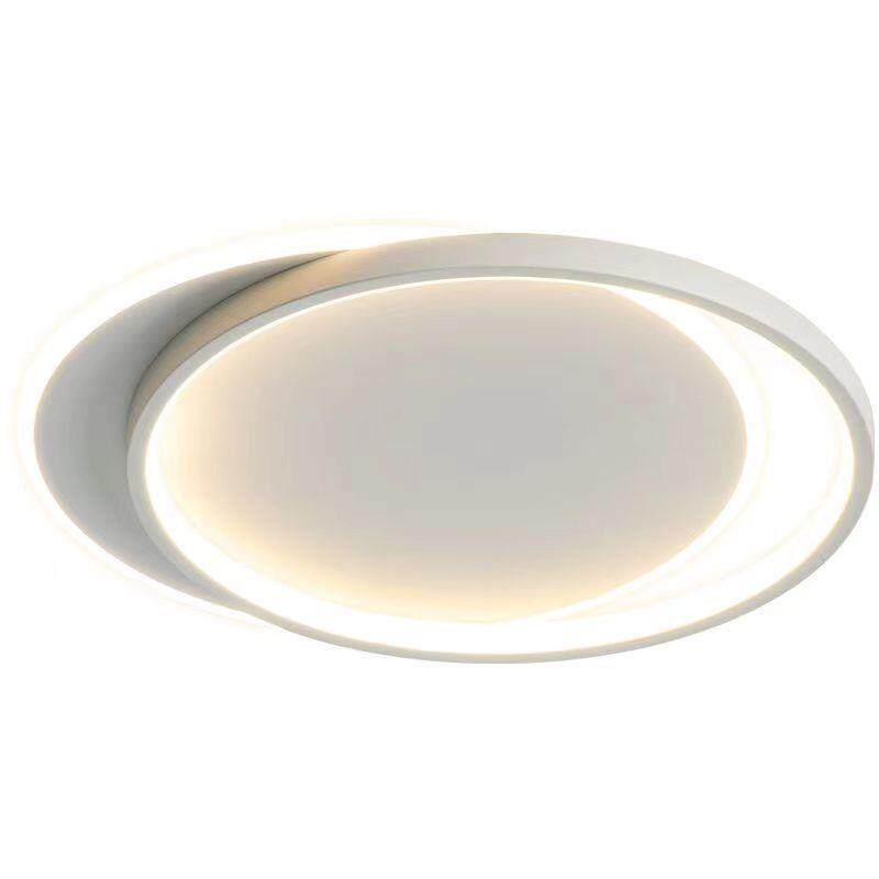 卧室灯2023新款圆形护眼吸顶灯儿童创意现代简约大气ins风奶油led