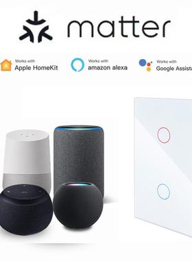 matter智能开关Alexa直连美规HomeKit触摸120标google多平台语音