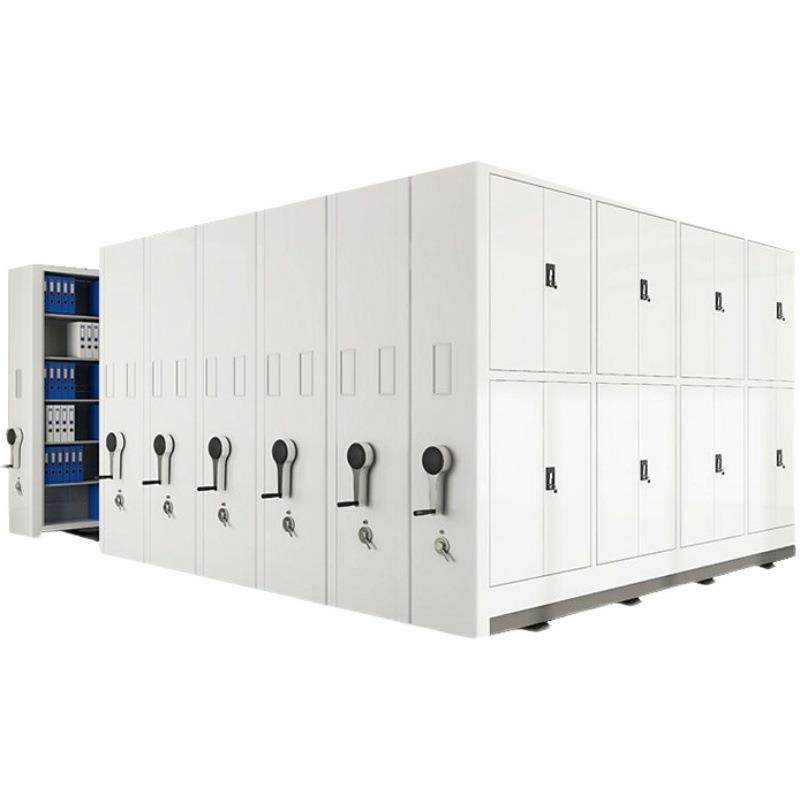 振越档案移动密集架库房档案室智能电动密集架手摇资料密集架厂家