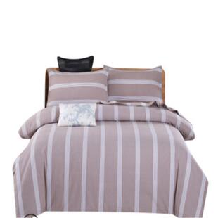 厂家供应老粗布四件套加厚加密成人双人博兴老粗布床单四件套