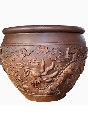 纯铜故宫缸仿古青铜大缸水缸故宫缸双狮耳大缸吉祥大铜缸定制厂家