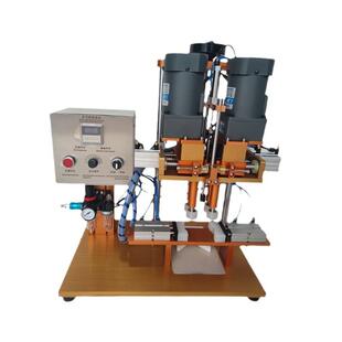 半自动旋盖机灌装旋盖机鸭嘴瓶搓盖机洗手液旋盖机全自动封口机