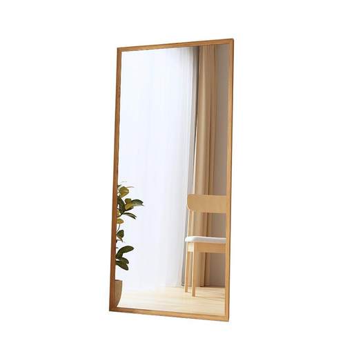 简约ins全身落地镜卧室更衣室试衣镜挂墙服装店显瘦穿衣镜