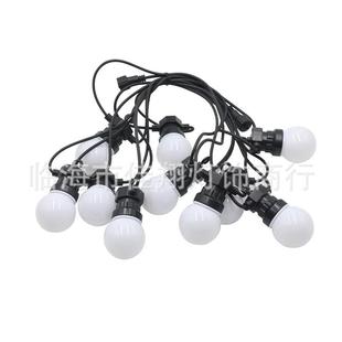 户外露营氛围灯G50圆球灯太阳能帐篷夜市摆摊节日装 饰led氛围灯串