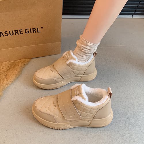 老北京棉鞋女款冬季新款加绒加厚