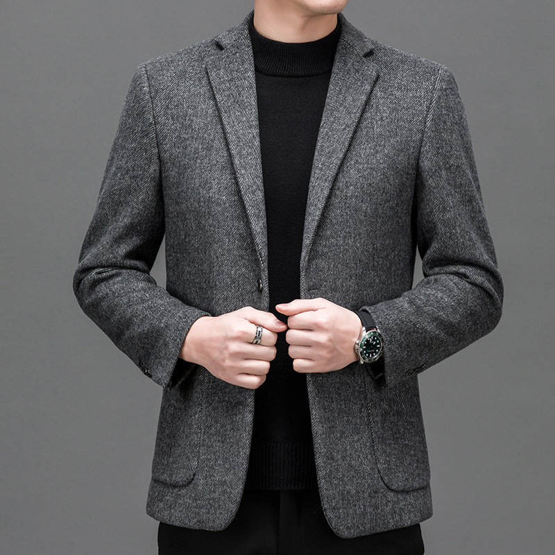 官方正品男士羊毛西装秋冬新款高端大牌商务休闲毛呢便服西服外套,男装,休闲西服,淘宝优惠券,粉丝福利购,淘宝优惠卷