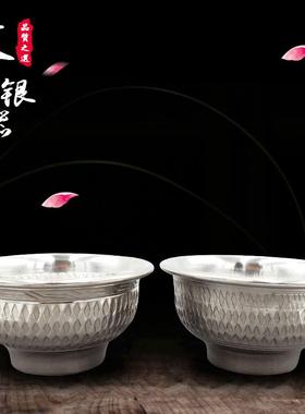 文彬银器999银制30克茶杯系列品茗茶杯礼品茶杯