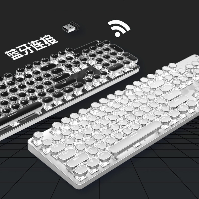 前行者TK950蓝牙三模机械键盘无