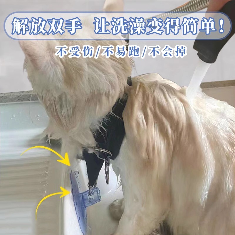 猫咪洗澡神器洗猫剪指甲防抓防咬固定器宠物美容桌拴猫绳子防挣JY