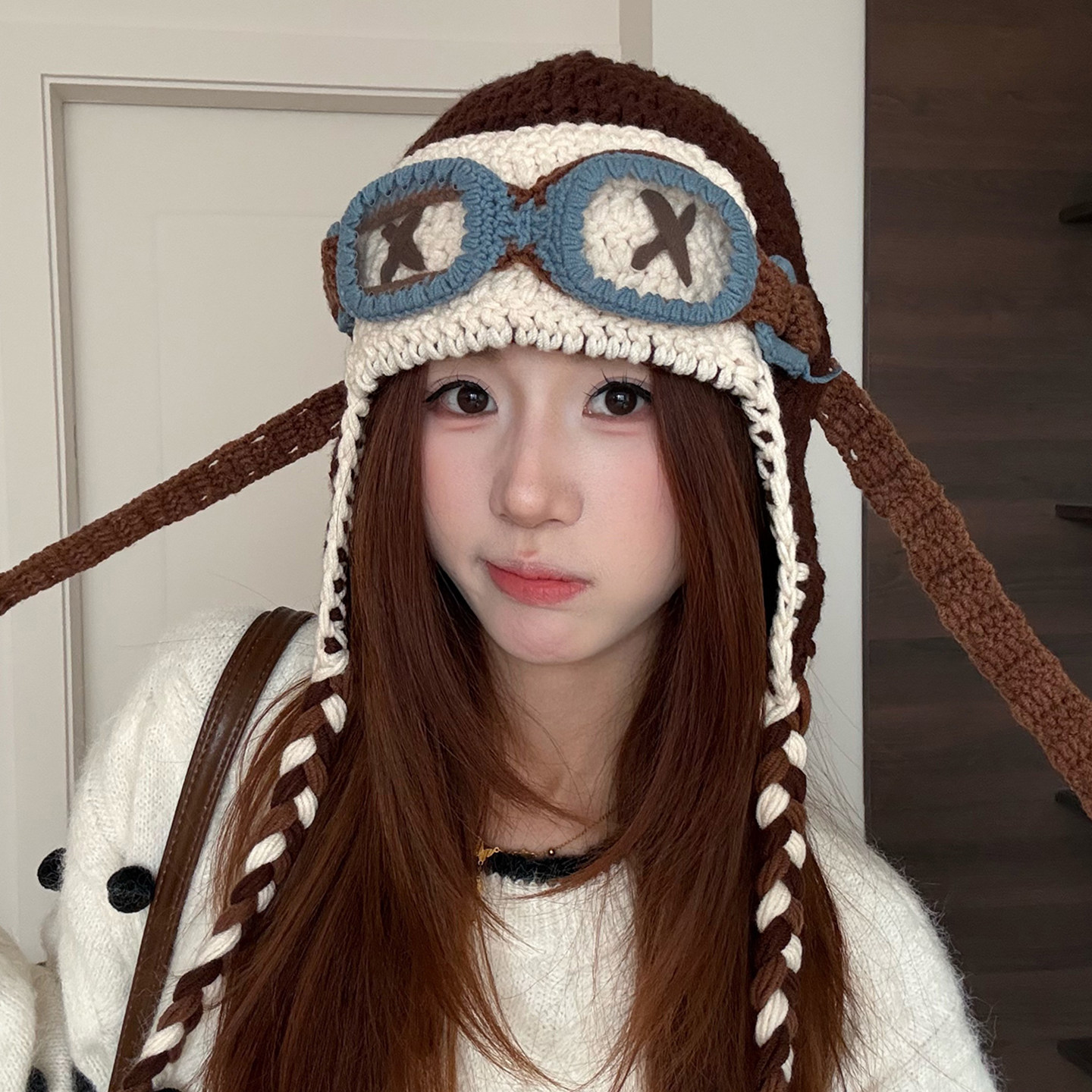 檀健次同款秋冬保暖雷锋帽女款