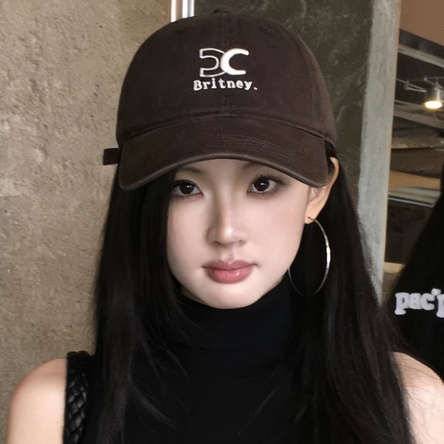 春夏韩版刺绣防晒显脸小棒球帽女
