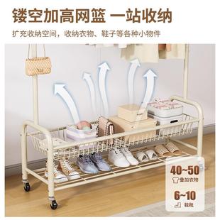 衣帽架落地挂衣架卧室房间家用晾衣架挂衣服架子室内阳台收纳置物