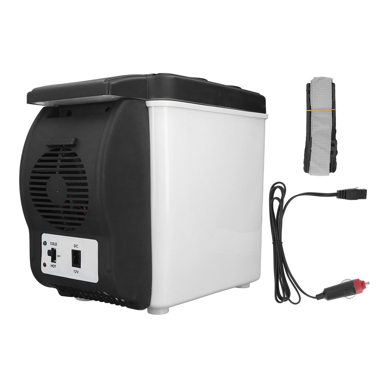 汽车冰箱 6L 迷你便携式车载冷热箱 车用电子小冰箱 车载冷暖箱(