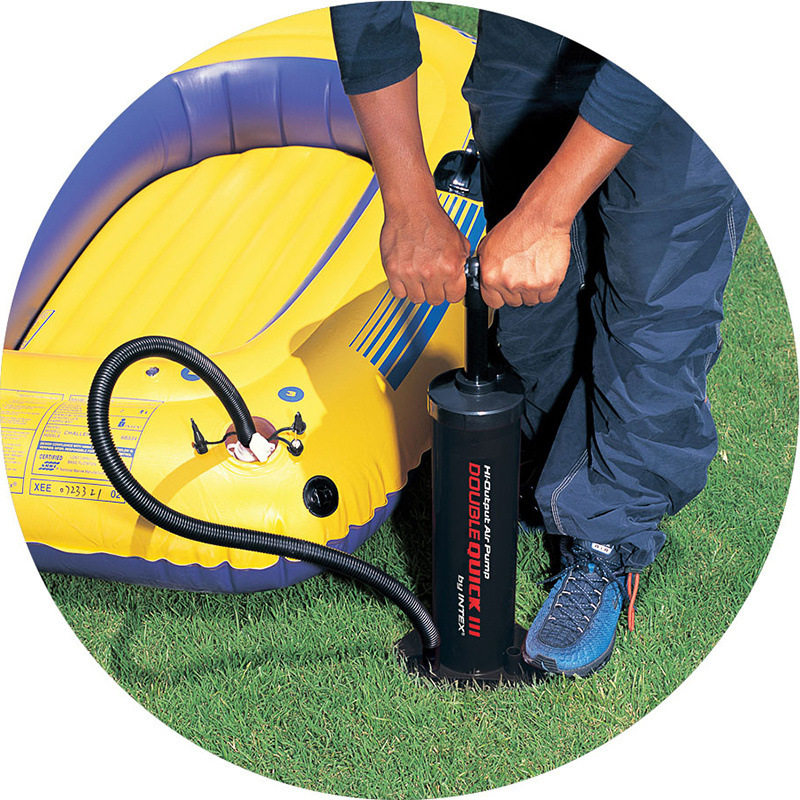 游泳圈沙发打气筒皮划艇跳跳马瑜伽球水池泳池床充气泵充气筒