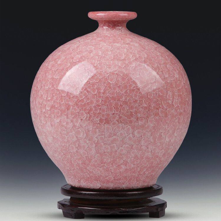 景德镇陶瓷花瓶瓷瓶插花仿古中式家居客厅饰品电视柜瓷器瓶子摆件