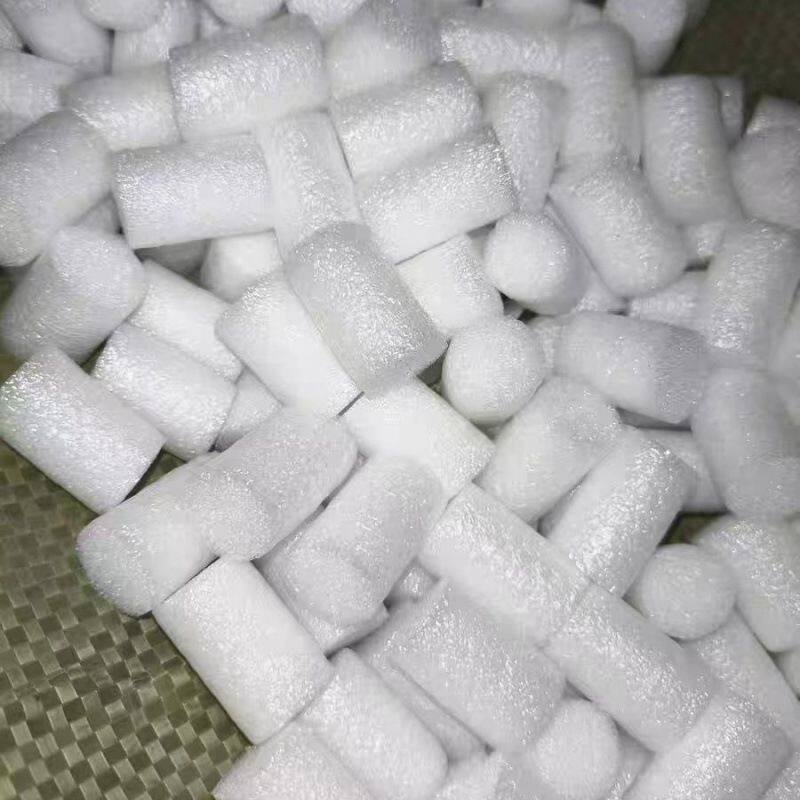 珍珠棉填充颗粒EPE珍珠棉圆柱形填充物泡沫边角料 防震缓冲颗粒