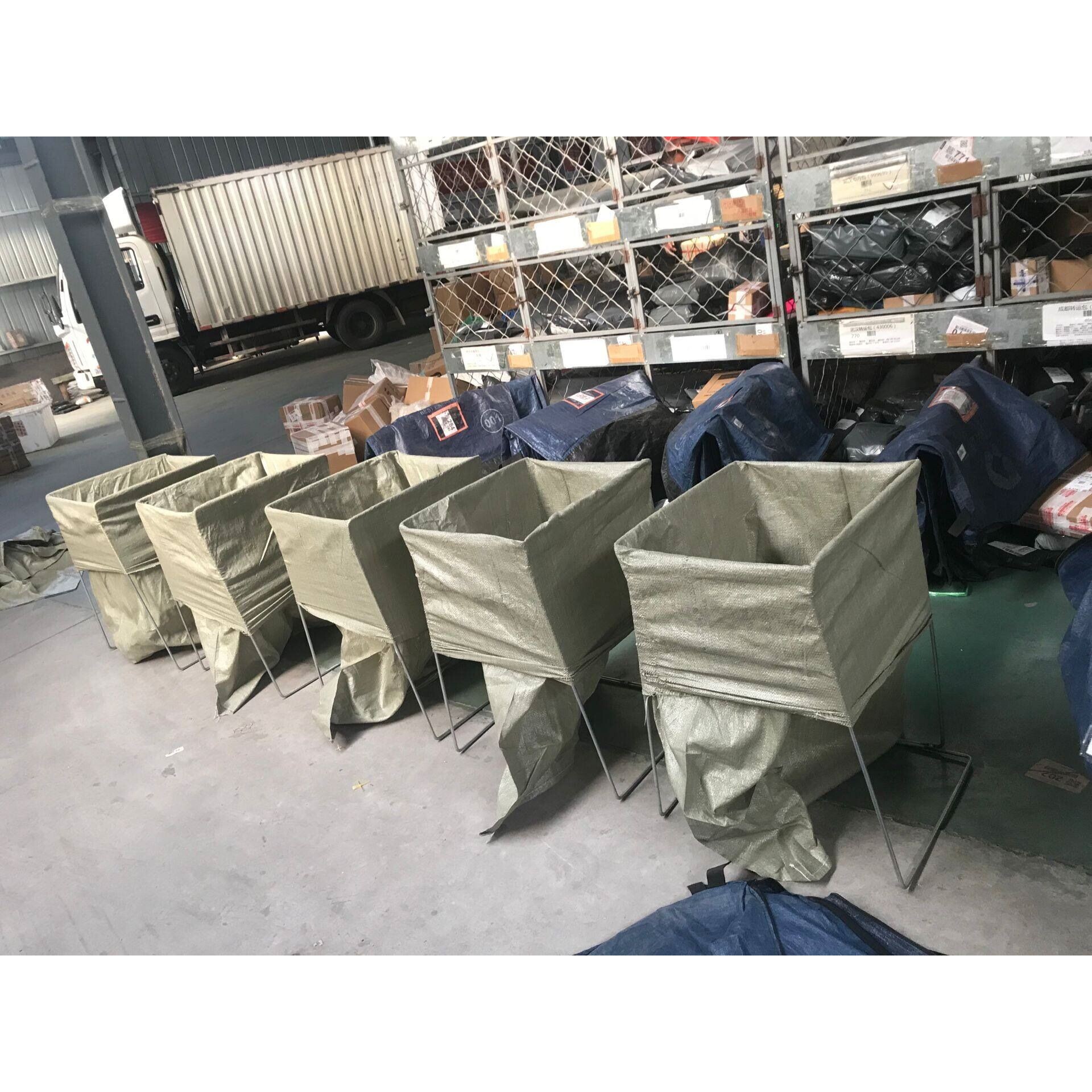快递集包架编织袋打包架子支撑架撑口器建包架仓储分拣装货中转架