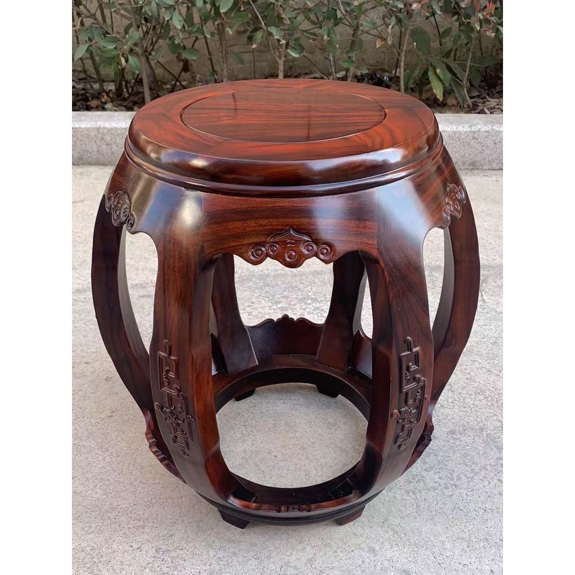 酸枝木鼓凳仿古中式实木圆凳鼓墩坐墩古筝凳客厅沙发茶几矮凳,住宅家具,红木椅凳,淘宝优惠券,粉丝福利购,淘宝优惠卷