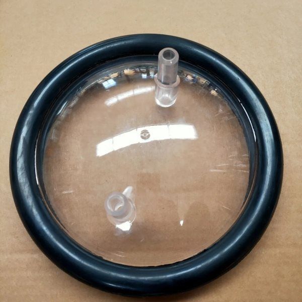 挤奶机PVC透明奶桶盖配件奶牛吸奶器奶桶盖厂家配件垒德株