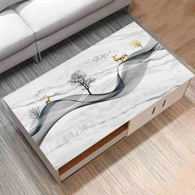 pvc免洗桌布防水防油防烫加厚软玻璃餐桌茶几垫长方形塑料桌垫,居家布艺,茶几垫,淘宝优惠券,粉丝福利购,淘宝优惠卷