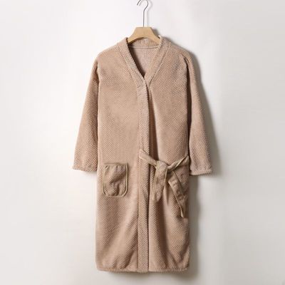 浴巾浴裙成人浴袍吸水速干加厚秋冬男女情侣睡袍长款洗澡居家浴衣