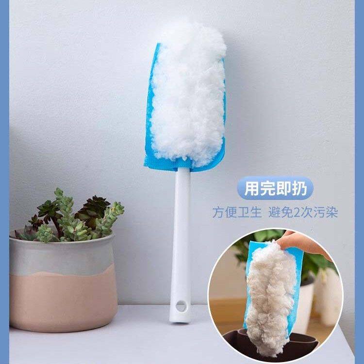 静电除尘掸一次性鸡毛掸子窗户家用床底扫灰吸尘器车用灰尘清理