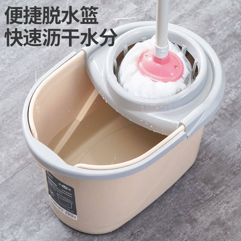 塑料拖把桶脱水桶懒人免水洗拖地长方形手提挤水桶加厚宽家用